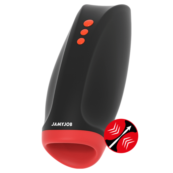 JAMYJOB - MASTURBATEUR NOVAX AVEC VIBRATION ET COMPRESSION-JAMYJOB-sextoys-lingerie-bdsm-hygiène-sexshop