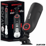 JAMYJOB - MASTURBATEUR VAGIN AUTOMATIQUE PAR GRAVITÉ 5 MODES D'ASPIRATION-JAMYJOB-sextoys-lingerie-bdsm-hygiène-sexshop