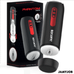 JAMYJOB - MASTURBATEUR VAGIN AUTOMATIQUE PHANTOM 5 MODES ONDES STIMULANTES ET POUSSÉE-JAMYJOB-sextoys-lingerie-bdsm-hygiène-sexshop