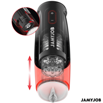 JAMYJOB - MASTURBATEUR VAGIN AUTOMATIQUE STORM 10 MODES DE ROTATION ET DE POUSSÉE-JAMYJOB-sextoys-lingerie-bdsm-hygiène-sexshop