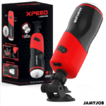 JAMYJOB - MASTURBATEUR VAGIN AUTOMATIQUE XPEED 5 MODES DE POUSSÉE ET EFFET SONORE-JAMYJOB-sextoys-lingerie-bdsm-hygiène-sexshop