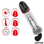 JAMYJOB – POMPE AUTOMATIQUE XPAND 3 NIVEAUX D’ONDES STIMULANTES GRIS
