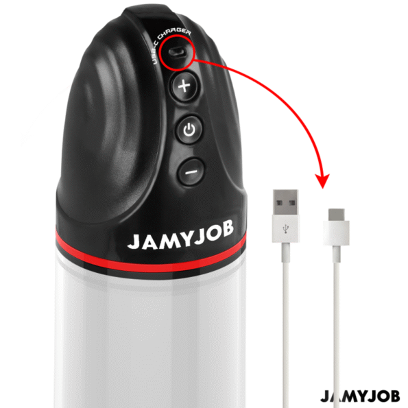 JAMYJOB - POMPE AUTOMATIQUE XPAND 3 NIVEAUX D'ONDES STIMULANTES GRIS-JAMYJOB-sextoys-lingerie-bdsm-hygiène-sexshop