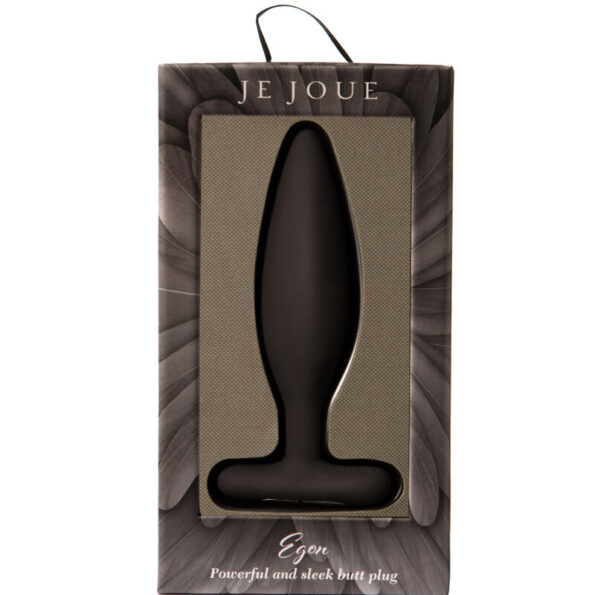 JE JOUE - VIBRATEUR ANAL EGON PLUG NOIR-JE JOUE-sextoys-lingerie-bdsm-hygiène-sexshop