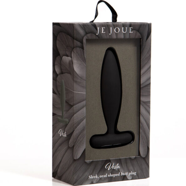 JE JOUE - VIBRATEUR VESTA PLUG ANAL NOIR-JE JOUE-sextoys-lingerie-bdsm-hygiène-sexshop