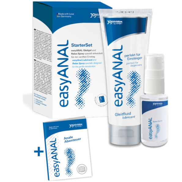 JOYDIVISION EASYANAL - STARTER SET LUBRICANTE + RELAX SPRAY-JOYDIVISION EASYANAL-sextoys-lingerie-bdsm-hygiène-sexshop