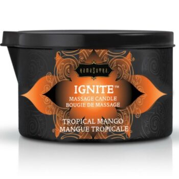 KAMASUTRA - BOUGIE DE MASSAGE MANCHE TROPICAL 170 GR-KAMASUTRA COSMETICS-sextoys-lingerie-bdsm-hygiène-sexshop