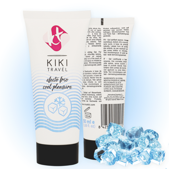 KIKÍ TRAVEL - LUBRIFIANT EFFET REFROIDISSANT 50 ML-KIKÍ TRAVEL-sextoys-lingerie-bdsm-hygiène-sexshop