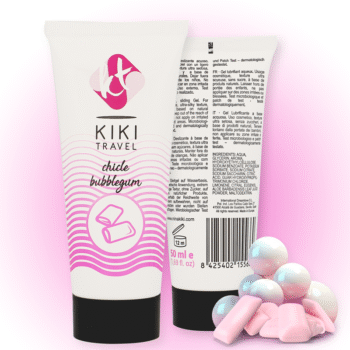 KIKÍ TRAVEL - LUBRIFIANT GOMME FRAISE 50 ML-KIKÍ TRAVEL-sextoys-lingerie-bdsm-hygiène-sexshop