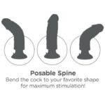 KING COCK – BITE VIBRANTE MARRON 15