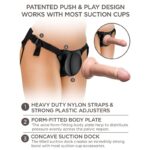 KING COCK – ELITE HARNAIS RÉGLABLE AVEC GODE 15.2 CM POUR DÉBUTANTS