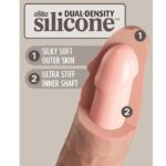 KING COCK – ELITE HARNAIS RÉGLABLE AVEC GODE 15.2 CM POUR DÉBUTANTS