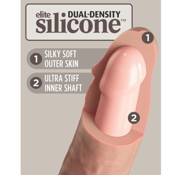 KING COCK - ELITE HARNAIS RÉGLABLE AVEC GODE 15.2 CM POUR DÉBUTANTS-KING COCK-sextoys-lingerie-bdsm-hygiène-sexshop