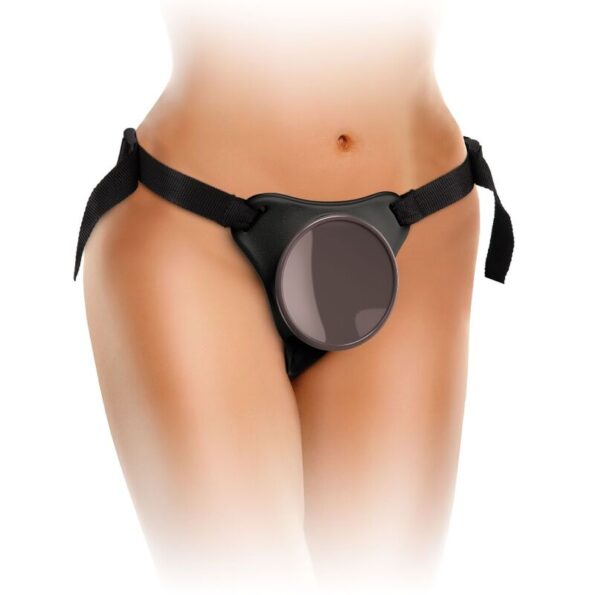 KING COCK - ELITE HARNAIS RÉGLABLE CONFORTABLE AVEC GODE 17.8 CM-KING COCK-sextoys-lingerie-bdsm-hygiène-sexshop