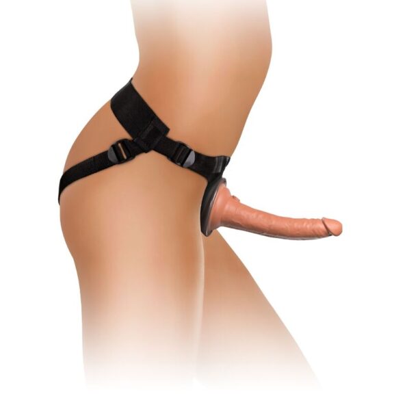 KING COCK - ELITE HARNAIS RÉGLABLE CONFORTABLE AVEC GODE 17.8 CM-KING COCK-sextoys-lingerie-bdsm-hygiène-sexshop