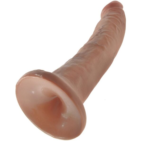 KING COCK - PÉNIS RÉALISTE 17.5 CM CARAMEL-KING COCK-sextoys-lingerie-bdsm-hygiène-sexshop