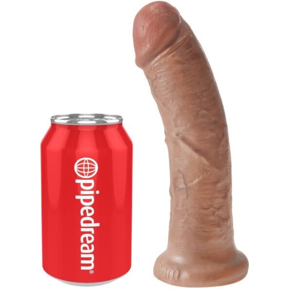 KING COCK - PÉNIS RÉALISTE 19.5 CM CARAMEL-KING COCK-sextoys-lingerie-bdsm-hygiène-sexshop