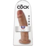 KING COCK – PÉNIS RÉALISTE 24 CM CARAMEL