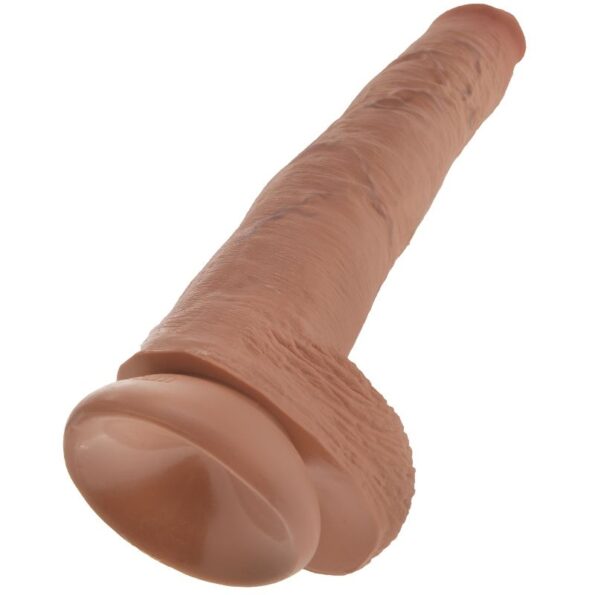 KING COCK PÉNIS RÉALISTE AVEC TESTICULES 35