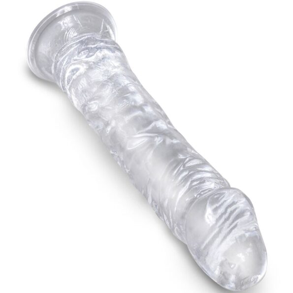 KING COCK - PÉNIS RÉALISTE CLAIR 19.7 CM TRANSPARENT-KING COCK-sextoys-lingerie-bdsm-hygiène-sexshop