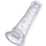 KING COCK – PÉNIS RÉALISTE CLAIR 19.7 CM TRANSPARENT