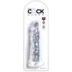 KING COCK – PÉNIS RÉALISTE CLAIR 19.7 CM TRANSPARENT