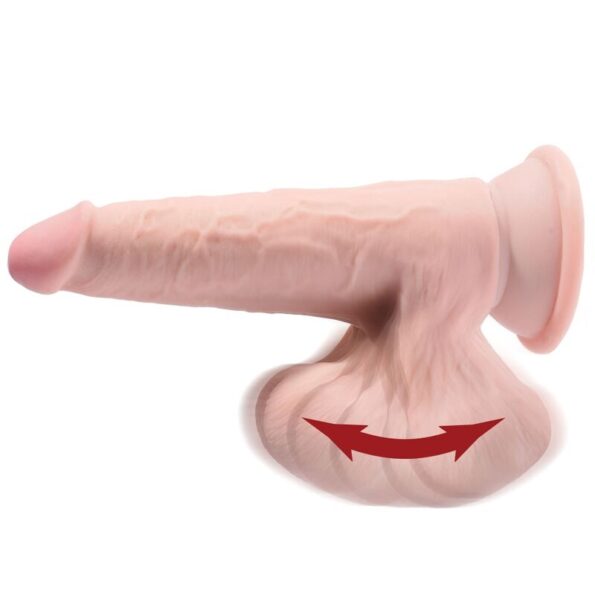 KING COCK - PLUS BALLES GODE 3D 20.3 CM-KING COCK PLUS-sextoys-lingerie-bdsm-hygiène-sexshop