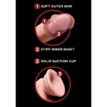 KING COCK – PLUS BALLES GODE 3D 20.3 CM