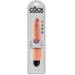 KING COCK – VIBRATEUR RÉALISTE ET RIGIDE 23 CM – NATUREL