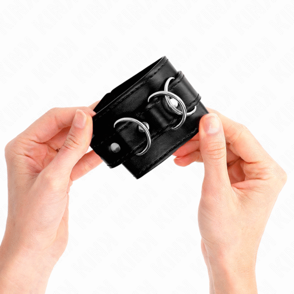 KINK - 3 APPAREILS-POIGNETS AJUSTABLES NOIR 17