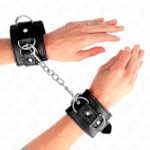 KINK – 3 APPAREILS-POIGNETS AJUSTABLES NOIR 17