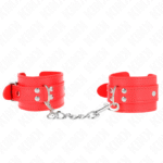 KINK – APPAREILS-POIGNETS SIMPLES ROUGE AJUSTABLES 20-23 CM X 5