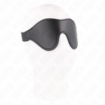KINK - BANDAGE EN CUIR AVEC CEINTURE ÉLASTIQUE 21 x 8 CM-KINK MASKED ALLURE-sextoys-lingerie-bdsm-hygiène-sexshop