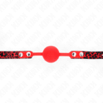 KINK – BOULE EN SILICONE 4 CM GAG MODÈLE 2 60 x 2 CM