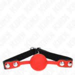 KINK – BOULE SILICONE ROUGE 4 CM BAG 60 x 2 CM