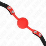 KINK – BOULE SILICONE ROUGE 4 CM BAG 60 x 2 CM