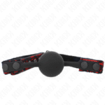 KINK - BOULE SILICONE SCANDALE 4 CM GAG MODÈLE 1 65 x 2 CM-KINK COLLAR & GAG-sextoys-lingerie-bdsm-hygiène-sexshop