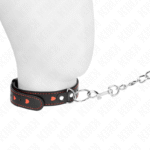 KINK – COLLIER AVEC BRACELET 65 CM DÉTAILS COEUR 52