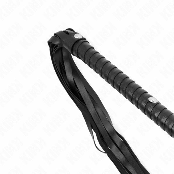 KINK - FOUET À MANCHE LONG 60 CM-KINK IMPACT & TOUCH-sextoys-lingerie-bdsm-hygiène-sexshop