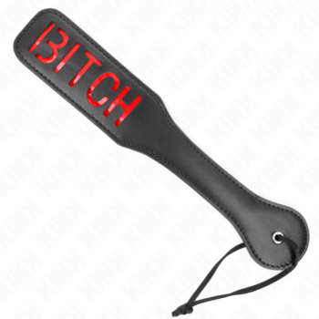 KINK - PALETTE D'ANGLE ROND BITCH 32 X 6 CM-KINK IMPACT & TOUCH-sextoys-lingerie-bdsm-hygiène-sexshop