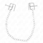 KINK - PINCES ETAU A CHAINE 30 CM-KINK NIPPLE GRIP-sextoys-lingerie-bdsm-hygiène-sexshop