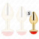 KINK – PLUG ANAL OR ROSE ROUGE TAILLE S