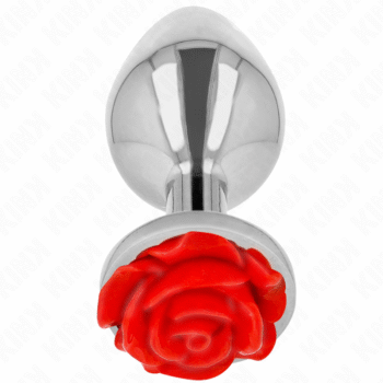 KINK - PLUG ANAL ROSE ROUGE TAILLE L-KINK PLEASURE PLUGS-sextoys-lingerie-bdsm-hygiène-sexshop