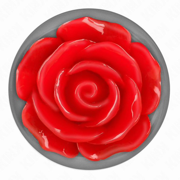KINK - PLUG ANAL ROSE ROUGE TAILLE S-KINK PLEASURE PLUGS-sextoys-lingerie-bdsm-hygiène-sexshop