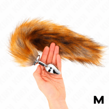 5 CM AVEC QUEUE SYNTHÉTIQUE 40 CM MARRON-KINK PLEASURE PLUGS-sextoys-lingerie-bdsm-hygiène-sexshop