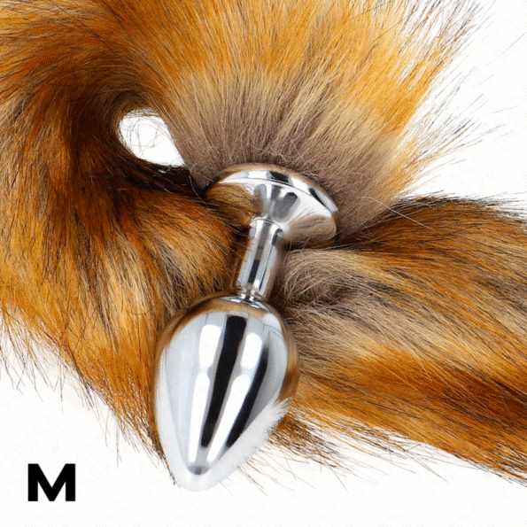5 CM AVEC QUEUE SYNTHÉTIQUE 40 CM MARRON-KINK PLEASURE PLUGS-sextoys-lingerie-bdsm-hygiène-sexshop