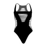 LEG AVENUE – BODY STRING RACERBACK NOIR