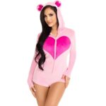 LEG AVENUE - BODY VELOURS OURS EN TEDDY ROSE S-LEG AVENUE COSTUMES-sextoys-lingerie-bdsm-hygiène-sexshop
