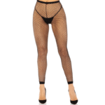 LEG AVENUE - COLLANTS RÉSILLE CHEVILLE NOIR-LEG AVENUE HOSIERY-sextoys-lingerie-bdsm-hygiène-sexshop