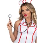 LEG AVENUE – COSTUME D’INFIRMIÈRE EN CHEF BLANC M/L